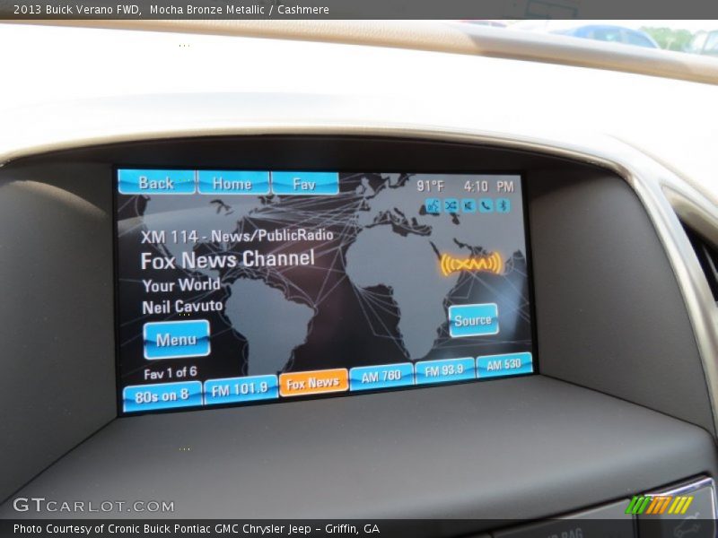 Mocha Bronze Metallic / Cashmere 2013 Buick Verano FWD