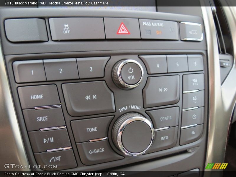 Controls of 2013 Verano FWD