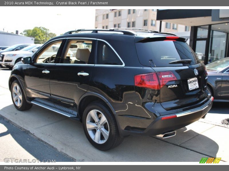 Crystal Black Pearl / Parchment 2010 Acura MDX Technology