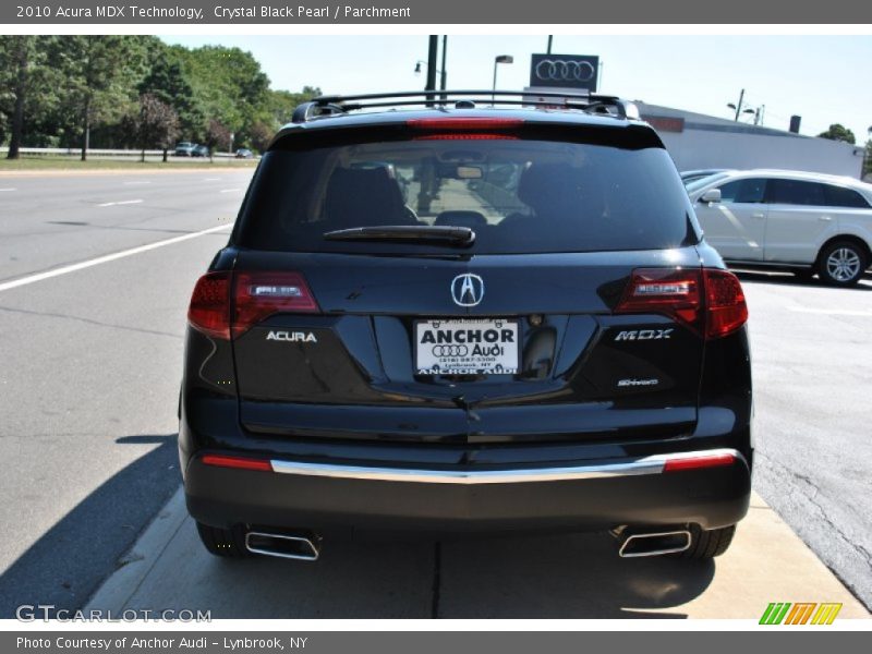 Crystal Black Pearl / Parchment 2010 Acura MDX Technology