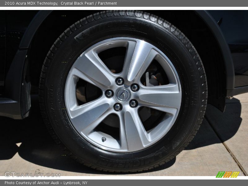 Crystal Black Pearl / Parchment 2010 Acura MDX Technology