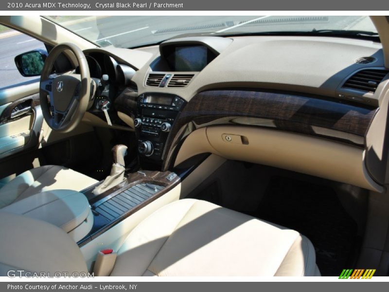 Crystal Black Pearl / Parchment 2010 Acura MDX Technology