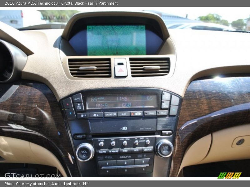 Crystal Black Pearl / Parchment 2010 Acura MDX Technology