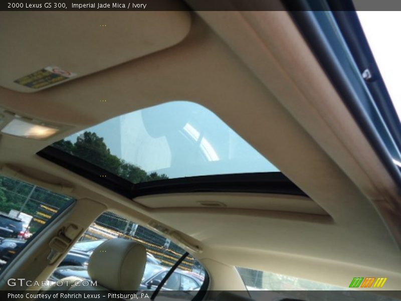 Sunroof of 2000 GS 300