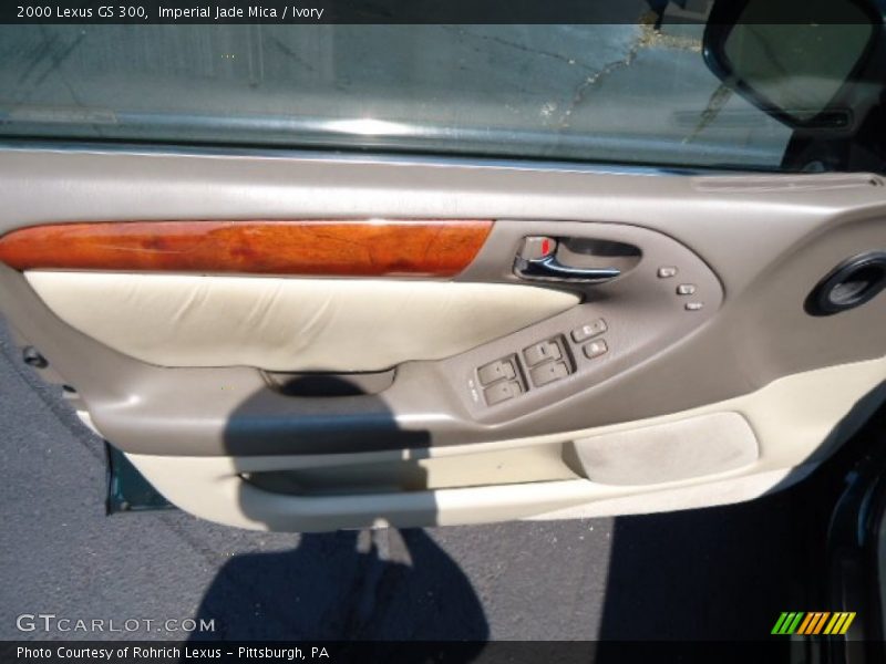 Imperial Jade Mica / Ivory 2000 Lexus GS 300