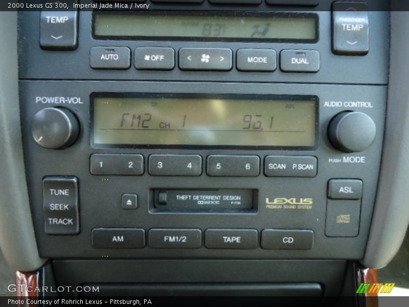 Audio System of 2000 GS 300