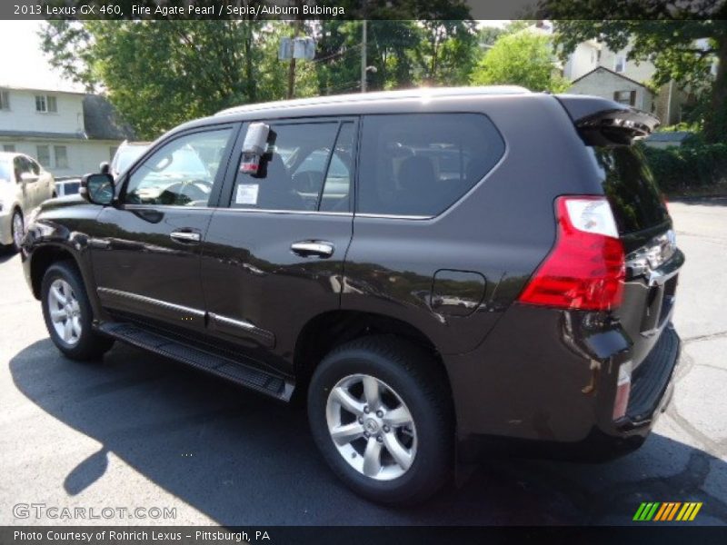 Fire Agate Pearl / Sepia/Auburn Bubinga 2013 Lexus GX 460
