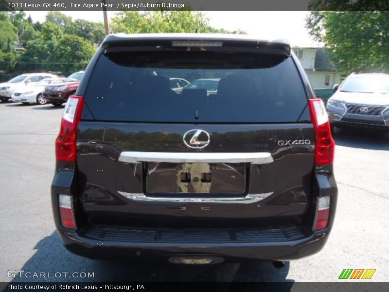 Fire Agate Pearl / Sepia/Auburn Bubinga 2013 Lexus GX 460