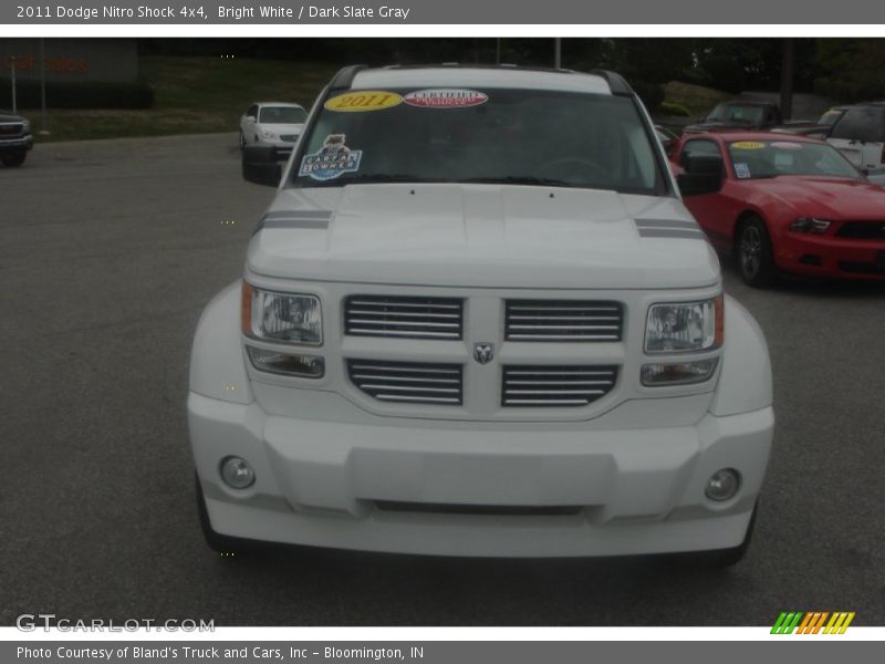 Bright White / Dark Slate Gray 2011 Dodge Nitro Shock 4x4