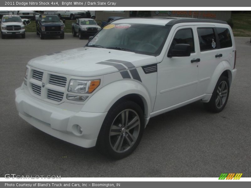 Bright White / Dark Slate Gray 2011 Dodge Nitro Shock 4x4