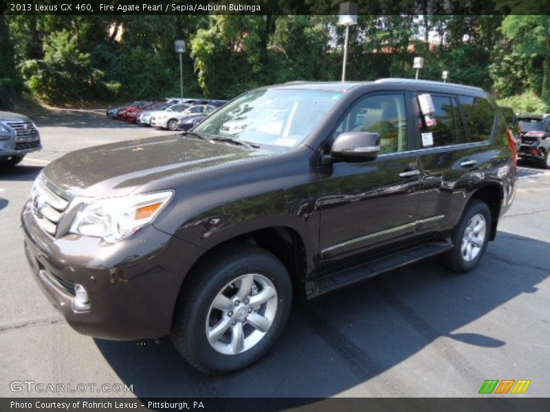 Fire Agate Pearl / Sepia/Auburn Bubinga 2013 Lexus GX 460