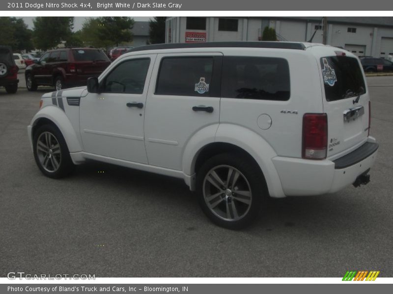 Bright White / Dark Slate Gray 2011 Dodge Nitro Shock 4x4