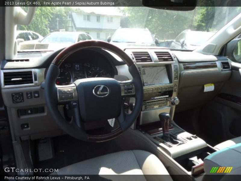 Fire Agate Pearl / Sepia/Auburn Bubinga 2013 Lexus GX 460