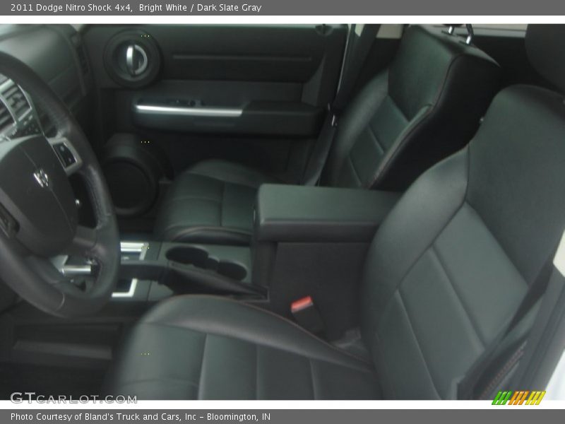 Bright White / Dark Slate Gray 2011 Dodge Nitro Shock 4x4