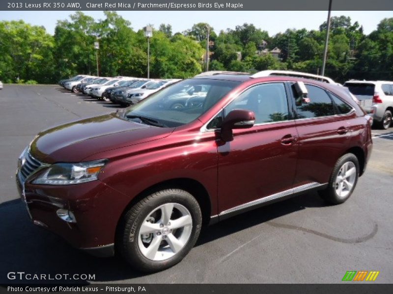 Front 3/4 View of 2013 RX 350 AWD