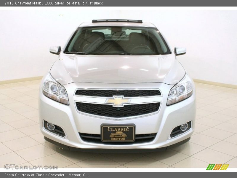 Silver Ice Metallic / Jet Black 2013 Chevrolet Malibu ECO