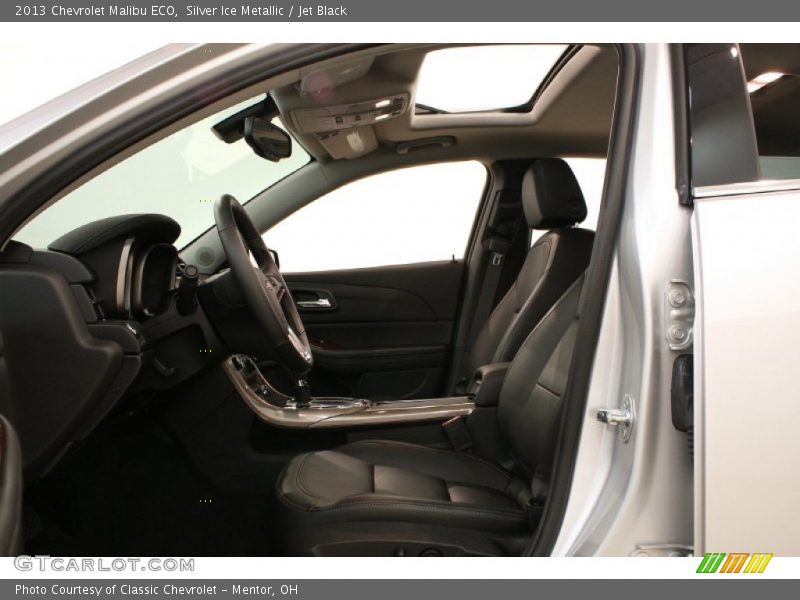 Silver Ice Metallic / Jet Black 2013 Chevrolet Malibu ECO