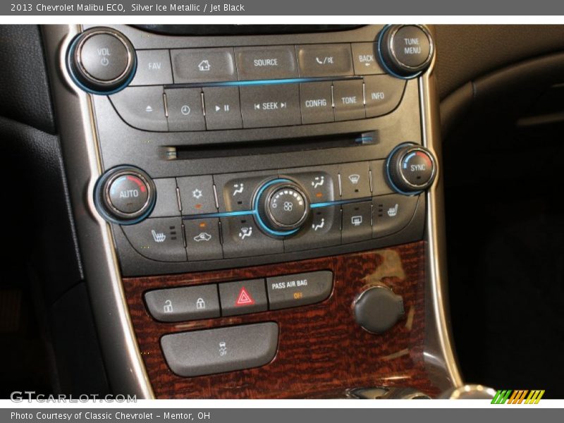 Silver Ice Metallic / Jet Black 2013 Chevrolet Malibu ECO