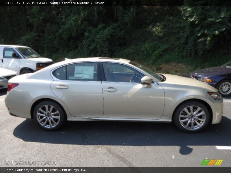 Satin Cashmere Metallic / Flaxen 2013 Lexus GS 350 AWD