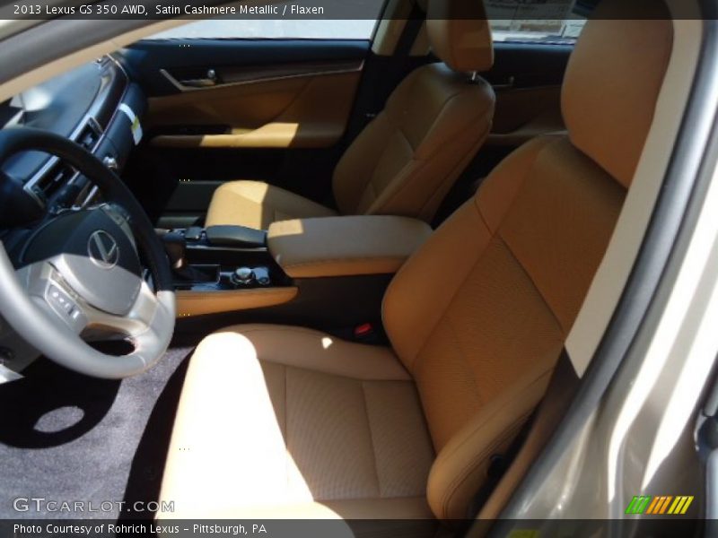 Satin Cashmere Metallic / Flaxen 2013 Lexus GS 350 AWD