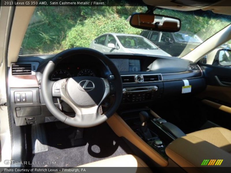 Satin Cashmere Metallic / Flaxen 2013 Lexus GS 350 AWD