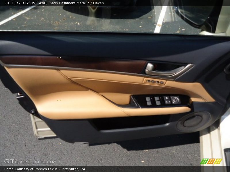 Satin Cashmere Metallic / Flaxen 2013 Lexus GS 350 AWD