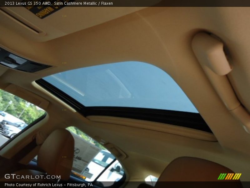 Satin Cashmere Metallic / Flaxen 2013 Lexus GS 350 AWD