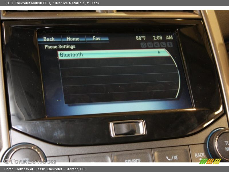 Silver Ice Metallic / Jet Black 2013 Chevrolet Malibu ECO
