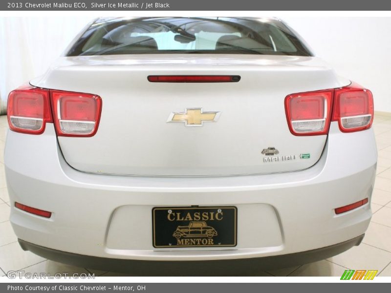 Silver Ice Metallic / Jet Black 2013 Chevrolet Malibu ECO