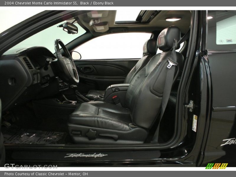 Front Seat of 2004 Monte Carlo Intimidator SS