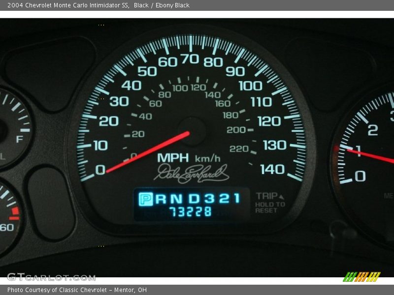 2004 Monte Carlo Intimidator SS Intimidator SS Gauges