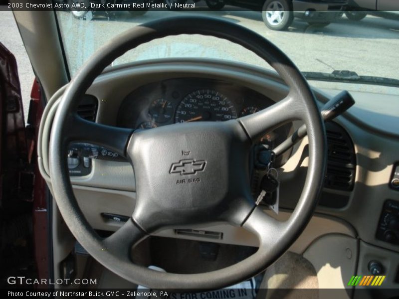  2003 Astro AWD Steering Wheel