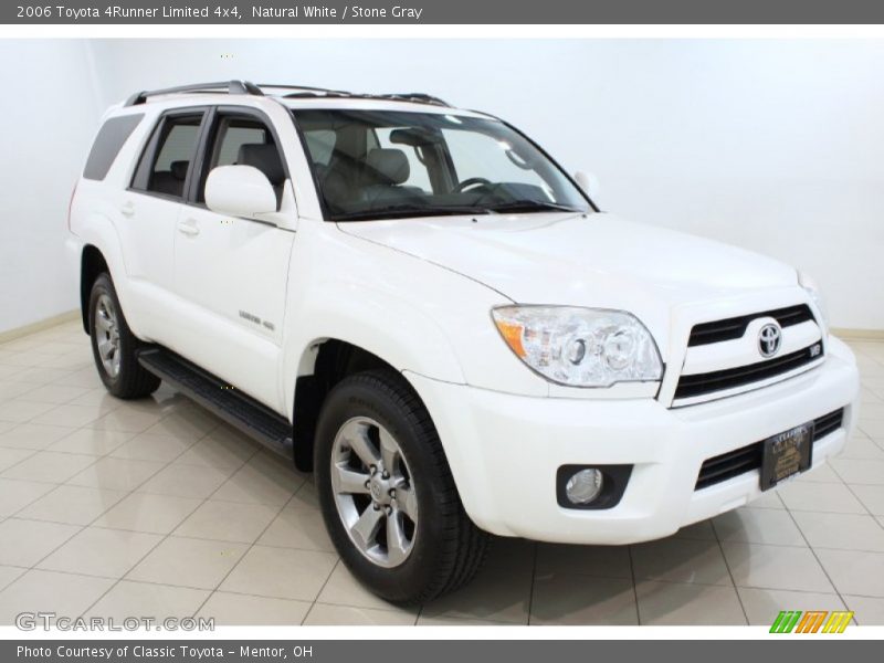Natural White / Stone Gray 2006 Toyota 4Runner Limited 4x4