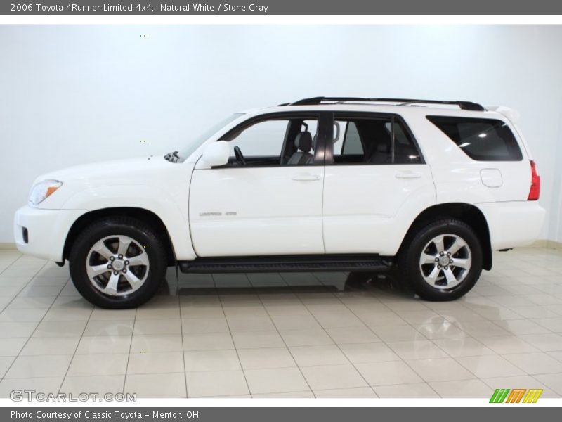 Natural White / Stone Gray 2006 Toyota 4Runner Limited 4x4