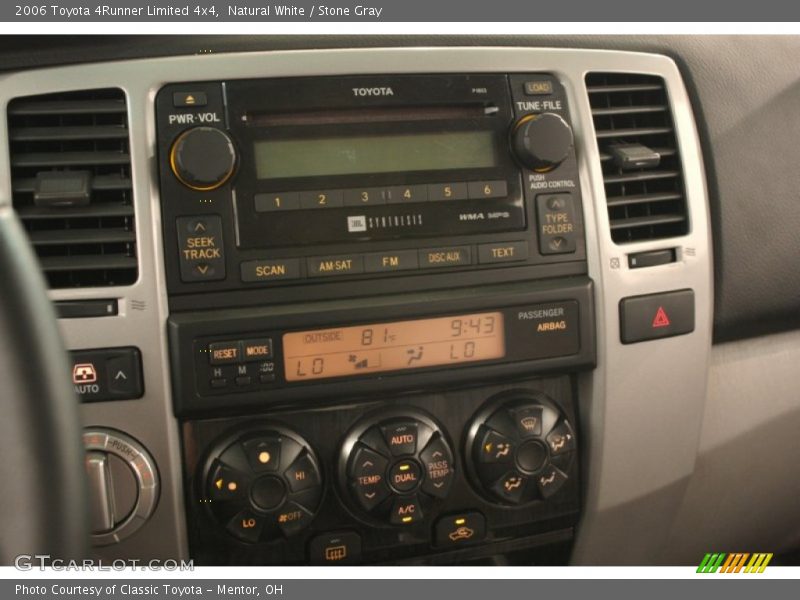 Natural White / Stone Gray 2006 Toyota 4Runner Limited 4x4