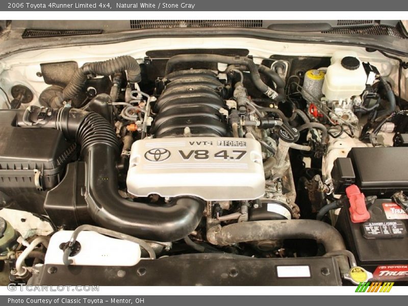 Natural White / Stone Gray 2006 Toyota 4Runner Limited 4x4