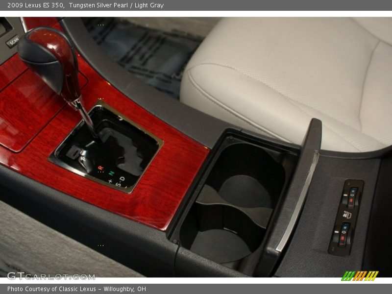Tungsten Silver Pearl / Light Gray 2009 Lexus ES 350