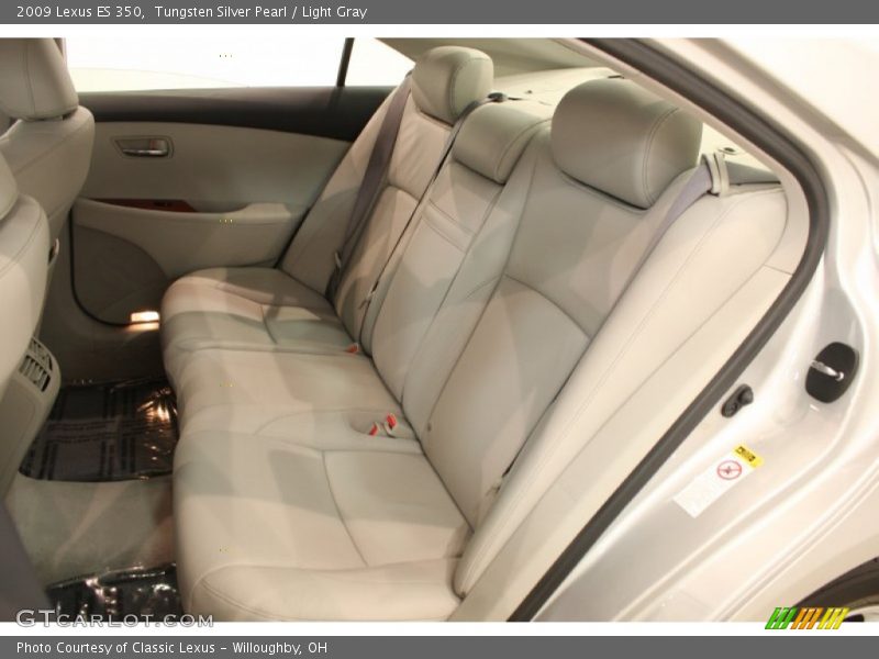 Tungsten Silver Pearl / Light Gray 2009 Lexus ES 350