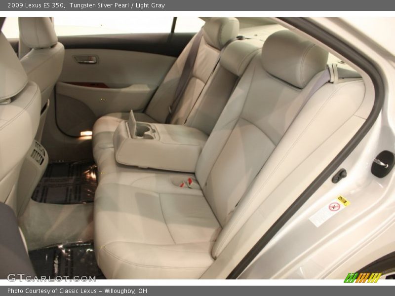 Tungsten Silver Pearl / Light Gray 2009 Lexus ES 350