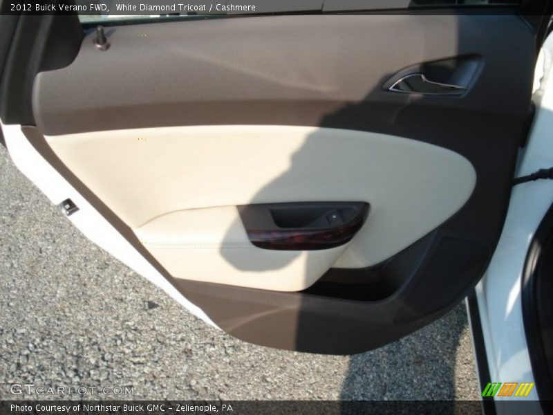 White Diamond Tricoat / Cashmere 2012 Buick Verano FWD