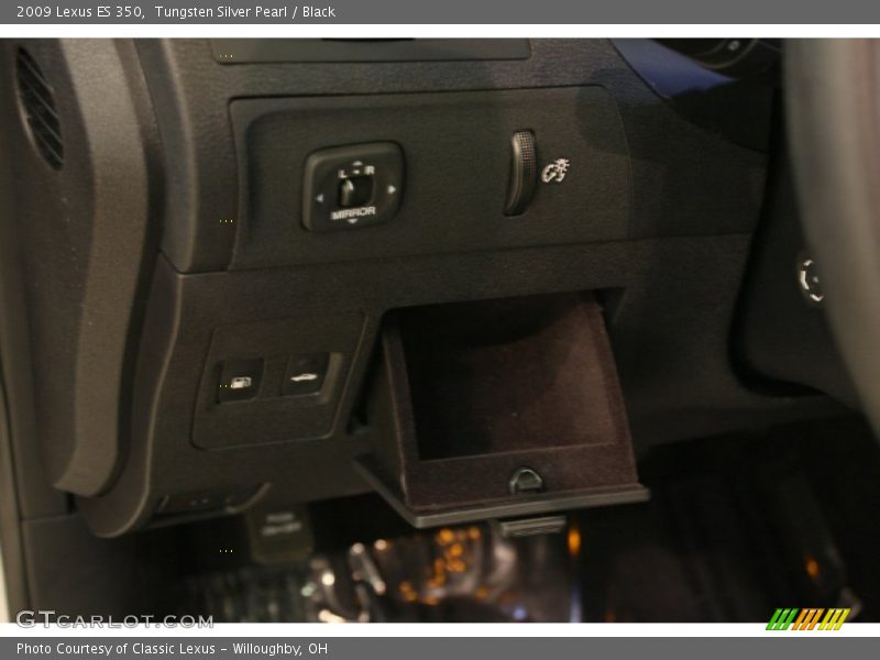 Tungsten Silver Pearl / Black 2009 Lexus ES 350
