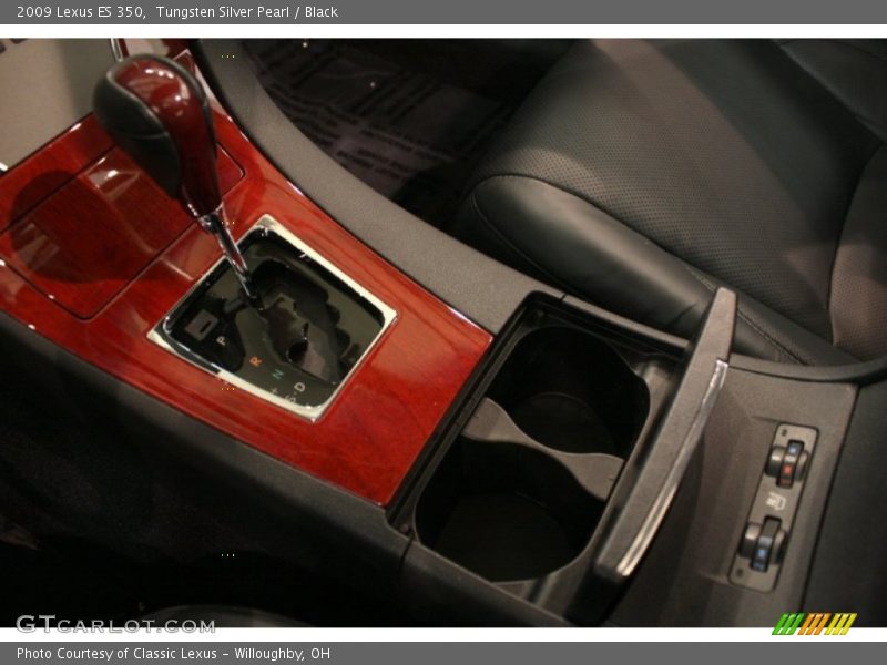 Tungsten Silver Pearl / Black 2009 Lexus ES 350