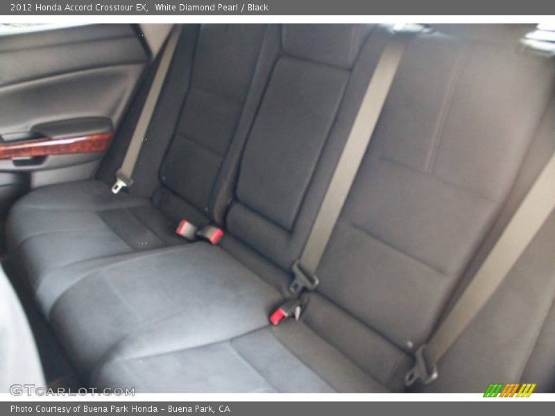 White Diamond Pearl / Black 2012 Honda Accord Crosstour EX