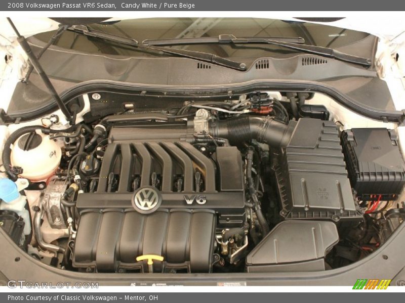  2008 Passat VR6 Sedan Engine - 3.6 Liter DOHC 24-Valve VVT V6