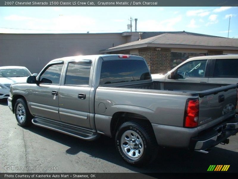 Graystone Metallic / Dark Charcoal 2007 Chevrolet Silverado 1500 Classic LS Crew Cab