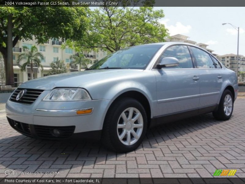 Blue Silver Metallic / Grey 2004 Volkswagen Passat GLS Sedan