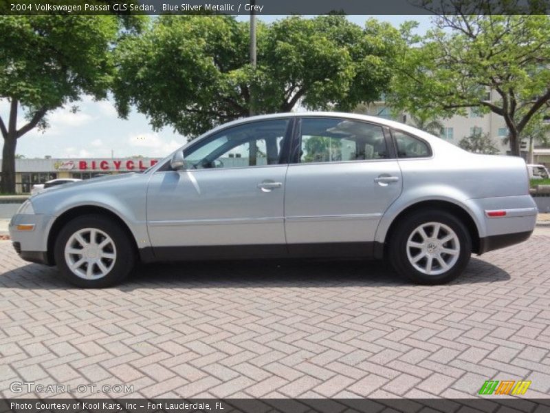 Blue Silver Metallic / Grey 2004 Volkswagen Passat GLS Sedan
