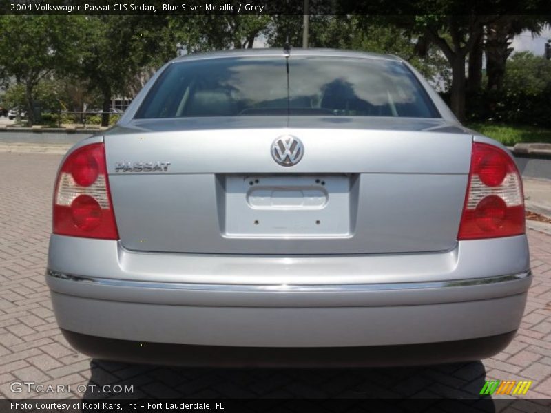 Blue Silver Metallic / Grey 2004 Volkswagen Passat GLS Sedan