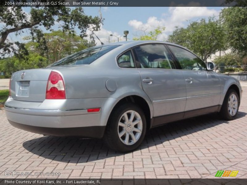 Blue Silver Metallic / Grey 2004 Volkswagen Passat GLS Sedan
