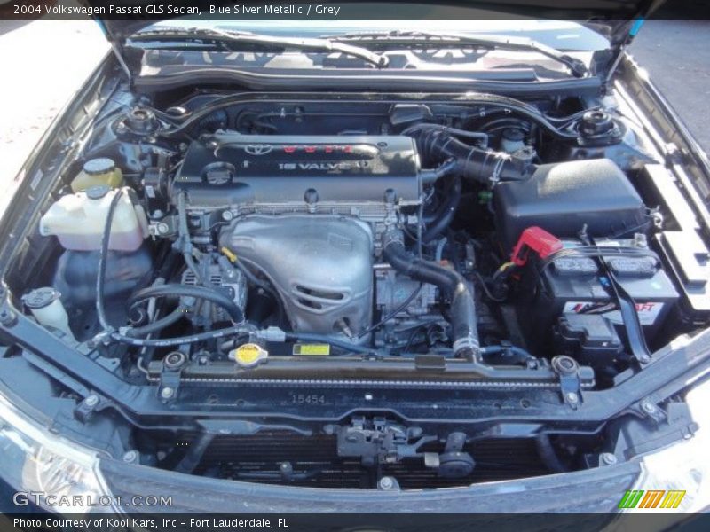 Blue Silver Metallic / Grey 2004 Volkswagen Passat GLS Sedan